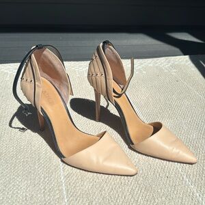 L.A.M.B. Gwen Stefani Leather Stiletto Heels